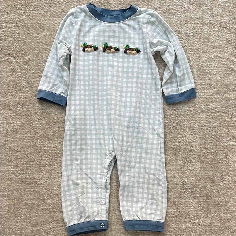 Crocheted Duck Romper